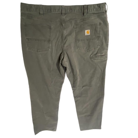Carhartt Pants Gray Relaxed Fit Canvas Mens 40X32 - Picture 4 of 13